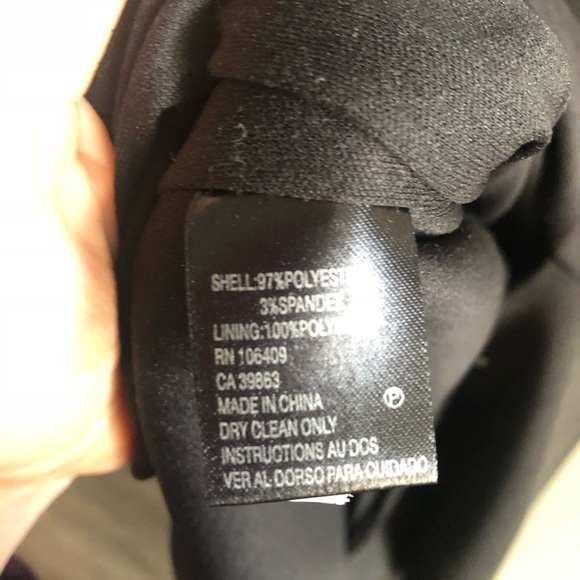 TAHARI Black blue and green cap sleeve sheath - Picture 8 of 8